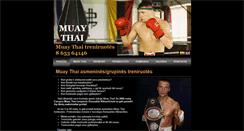 Desktop Screenshot of muay-thai.lt